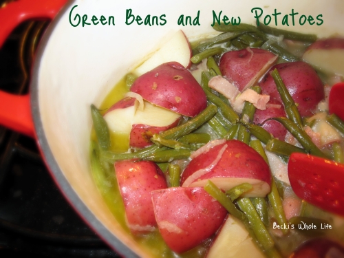 Green Beans and New Potatoes - Paula Deen